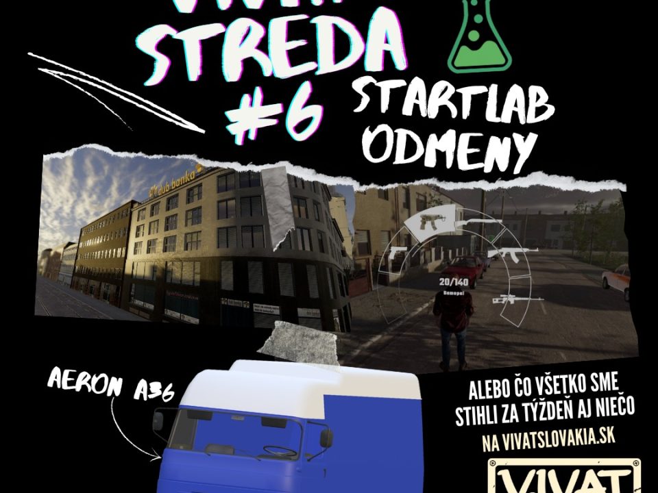 Vivat Streda 6 StartLab odmeny