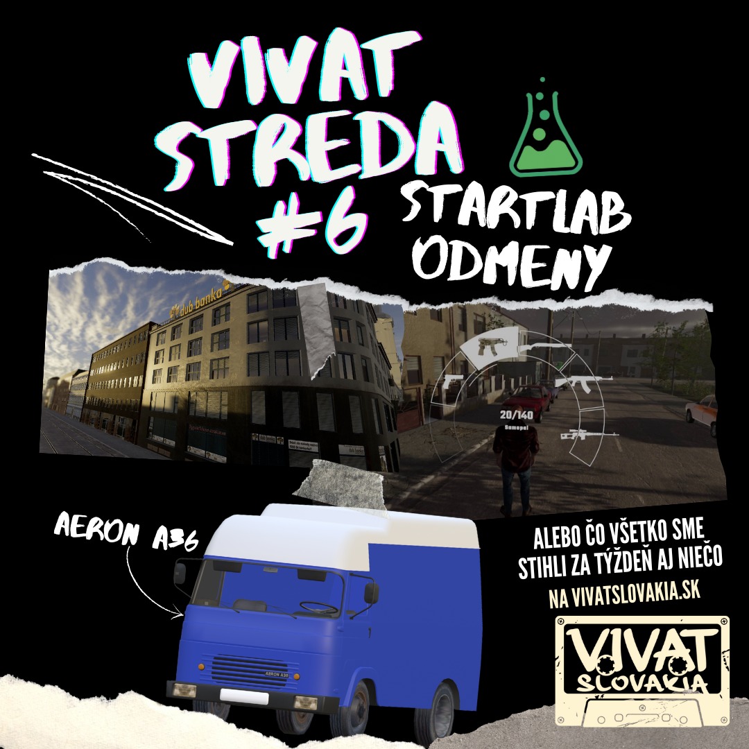 Vivat Streda 6 StartLab odmeny