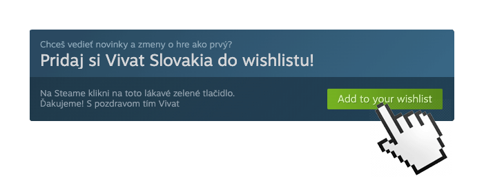 Pridaj si Vivat Slovakia do wishlistu!
